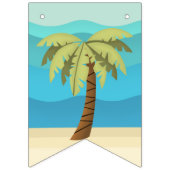 Hawaiian Surfer Girl Wimpelkette (Erste Fahne)