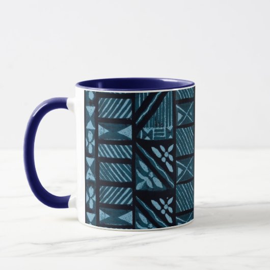 Hawaiian Tapa Cloth Tasse (Links)