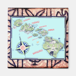 Hawaiian Tapa Magnet