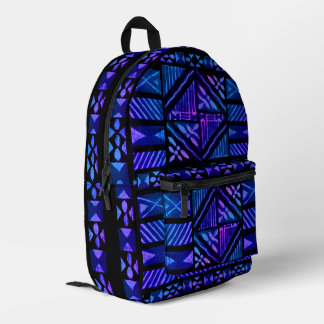 Hawaiian Tapa Muster Print Cut Sew Bag Bedruckter Rucksack