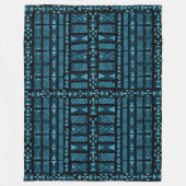 Hawaiian Tapa Pattern Fleecedecke (Vorderseite)