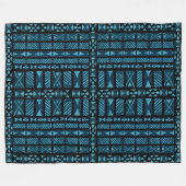 Hawaiian Tapa Pattern Fleecedecke (Vorderseite (Horizontal))