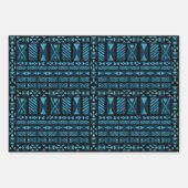 Hawaiian Tapa Pattern Geschenkpapier Set (Vorderseite 3)