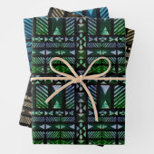 Hawaiian Tapa Pattern Geschenkpapier Set (Beispiel)