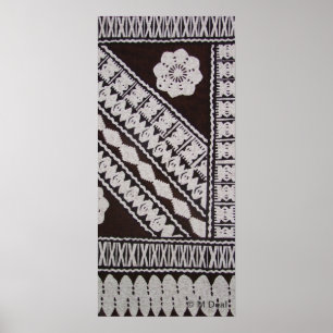 Hawaiian Tapa Poster