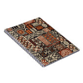 Hawaiian Tapa: Stammes-Patchwork Notizblock (Rechte Seite)