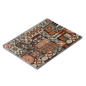 Hawaiian Tapa: Stammes-Patchwork Notizblock (Linke Seite)