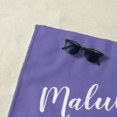 Hawaiian Theme Peace Liebe Blumenfrieden Strandtuch (Beispiel)