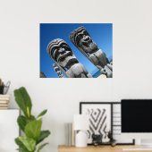 Hawaiian Tiki Gods Poster (Heimbüro)