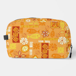 Hawaiian Tiki Icons Reisetasche Waschbeutel