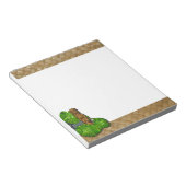 Hawaiian Tiki Lauhala 5,5" x 6" Notepad Notizblock (angewinkelt)