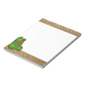 Hawaiian Tiki Lauhala 5,5" x 6" Notepad Notizblock (Rotiert)