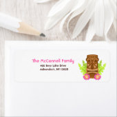 HAWAIIAN TIKI LUAU ADDRESS ETIKETTIEREN (Insitu)