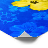 Hawaiian Tiki Mask Poster (Ecke)