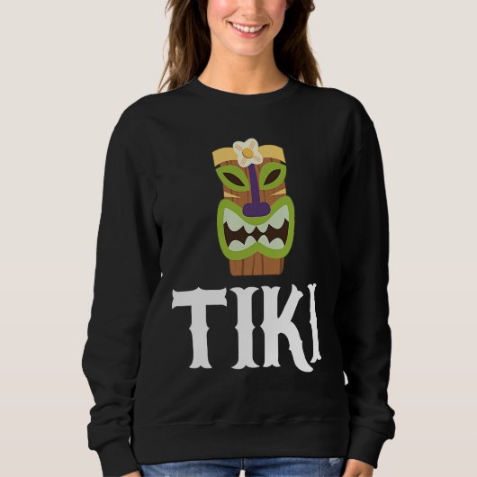 Hawaiian Tiki Pineapple Hawaii Sweatshirt (Vorderseite)