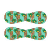 Hawaiian Tiki Repeat Pattern Baseball (Paneele)