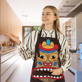 Hawaiian Tiki Schürze