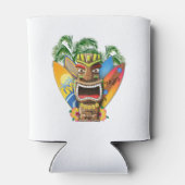Hawaiian Tiki Surfing Dosenkühler (Rückseite)