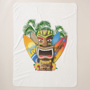 Hawaiian Tiki Surfing Sherpadecke