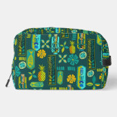 Hawaiian Tiki Travel Bag Waschbeutel (Rückseite)