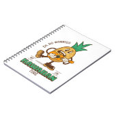 Hawaiian Time Chill Notizblock (Linke Seite)