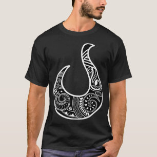 Hawaiian Tribal Fish Hook T-Shirt