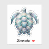 Hawaiian Tribal Sea Turtle Stickers Aufkleber (Blatt)