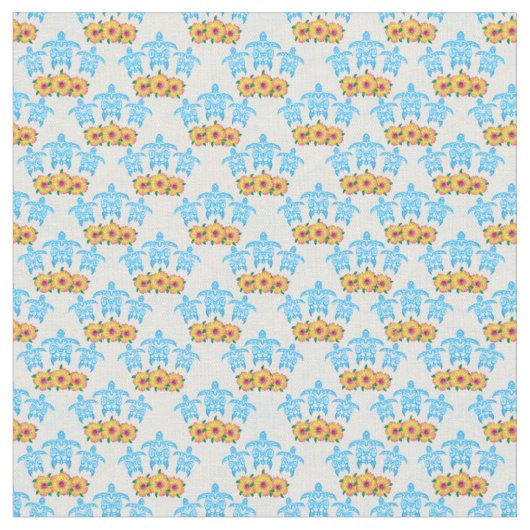 Hawaiian Tribal Sea Turtles Stoff (Nahaufnahme)