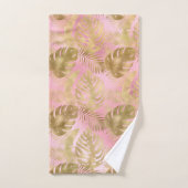 HAWAIIAN TROPICAL BLUSH GOLD TOWEL SET (Handtuch)