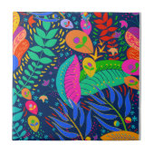 Hawaiian Tropical Dschungel Fliese (Vorderseite)