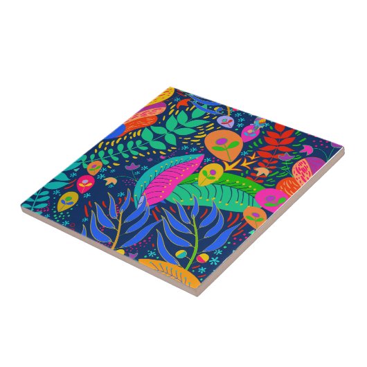 Hawaiian Tropical Dschungel Fliese (Seite)