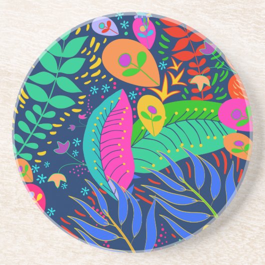 Hawaiian Tropical Dschungel Getränkeuntersetzer (Vorne)