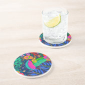 Hawaiian Tropical Dschungel Getränkeuntersetzer (Seite)