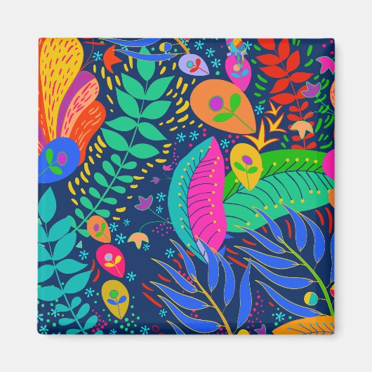 Hawaiian Tropical Dschungel Magnet (Vorne)