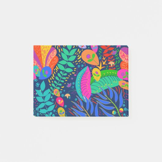 Hawaiian Tropical Dschungel Post-it Klebezettel (Vorderseite)
