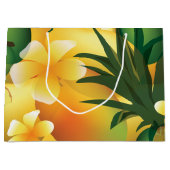 Hawaiian Tropical Luau Geschenktasche Große Geschenktüte (Vorderseite)
