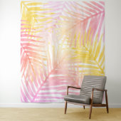 Hawaiian Tropical Palm Blätter Party Hintergrund Wandteppich (Beispiel)