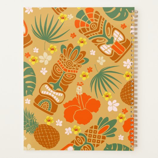 Hawaiian Tropical Print Planer (Rückseite)