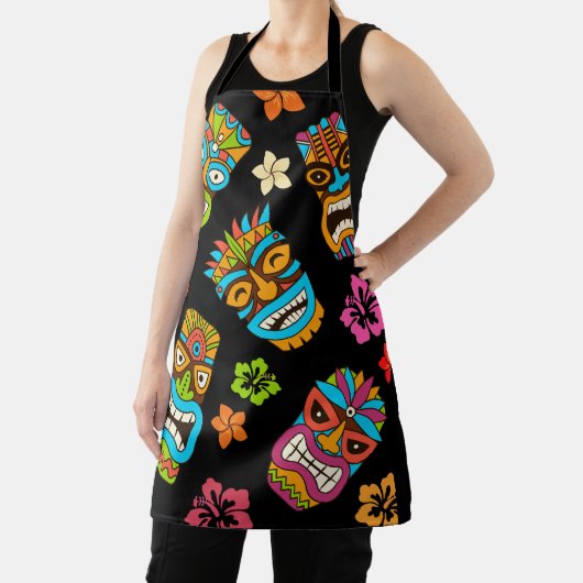 Hawaiian Tropical Print Schürze (InSitu)