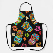 Hawaiian Tropical Print Schürze (Vorderseite)