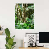 Hawaiian Tropical Rain Forest Poster (Heimbüro)