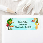 Hawaiian Tropical Summer Things Frame Luau Party (Insitu)