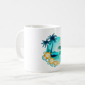HAWAIIAN TROPICAL SURART KAFFEETASSE (Vorderseite Links)