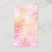 Hawaiian Tropical Toucan Babydusche Buchanforderun Begleitkarte (Rückseite)