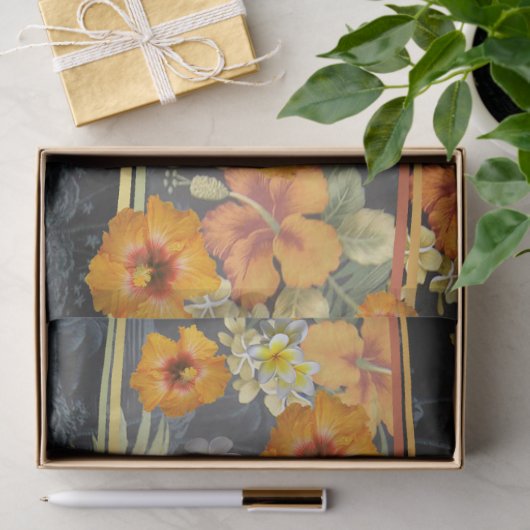 Hawaiian Tropics Tissue Paper Seidenpapier (Geschenk)