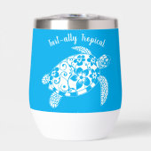 Hawaiian Turtle-Fisherman Aesthetic-Light Blue (Vorderseite)