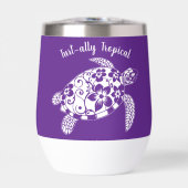 Hawaiian Turtle-Fisherman Ästhetisch-Lila (Vorderseite)