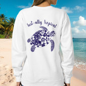 Hawaiian Turtle-Fisherman Core-Dark Blue Sweatshirt
