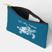 Hawaiian Turtle Fisherman Core-Ocean Blue Zubehörtasche (Offen)