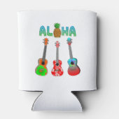 Hawaiian Ukulele Aloha Hawaii Dosenkühler (Rückseite)